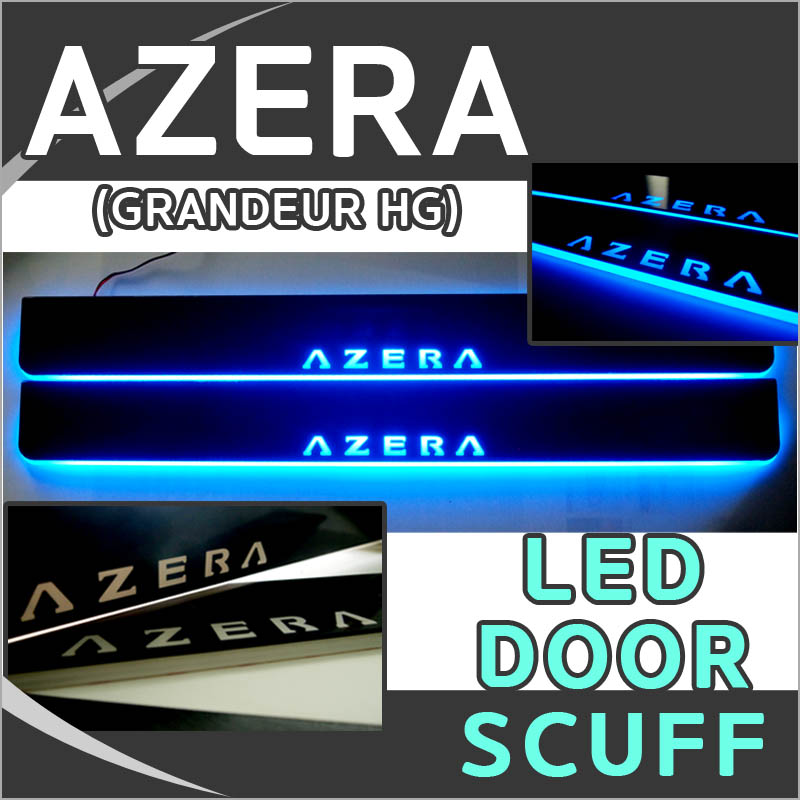 [ Azera auto parts ] Azera LED Door Scuff Made in Korea